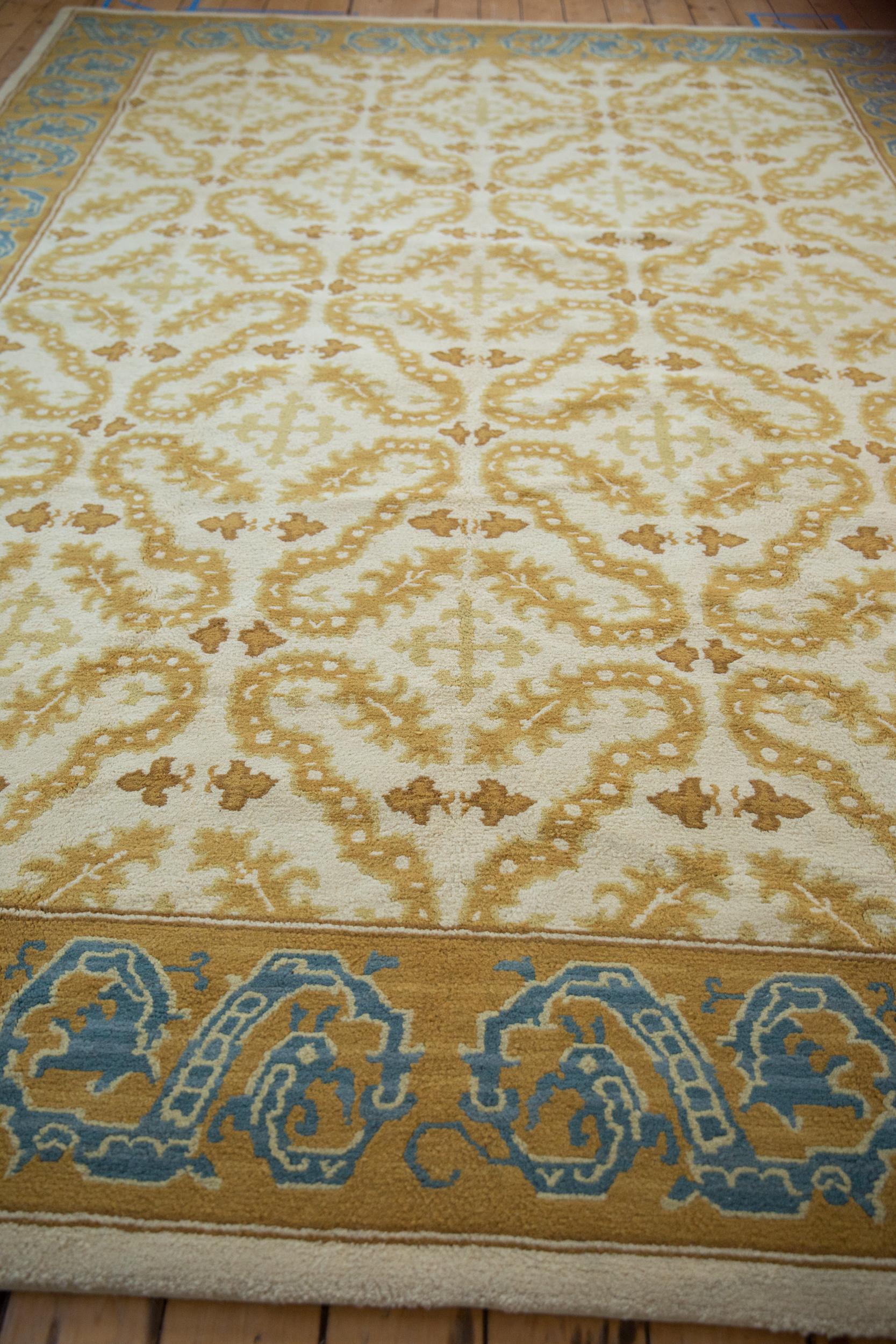 Alcaraz-Teppich im Vintage-Stil  (Wolle) im Angebot