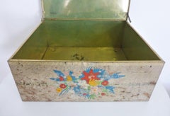 Vintage Alemagna Milano Tin Trunk, 1950s - A Rare Italian Collectible