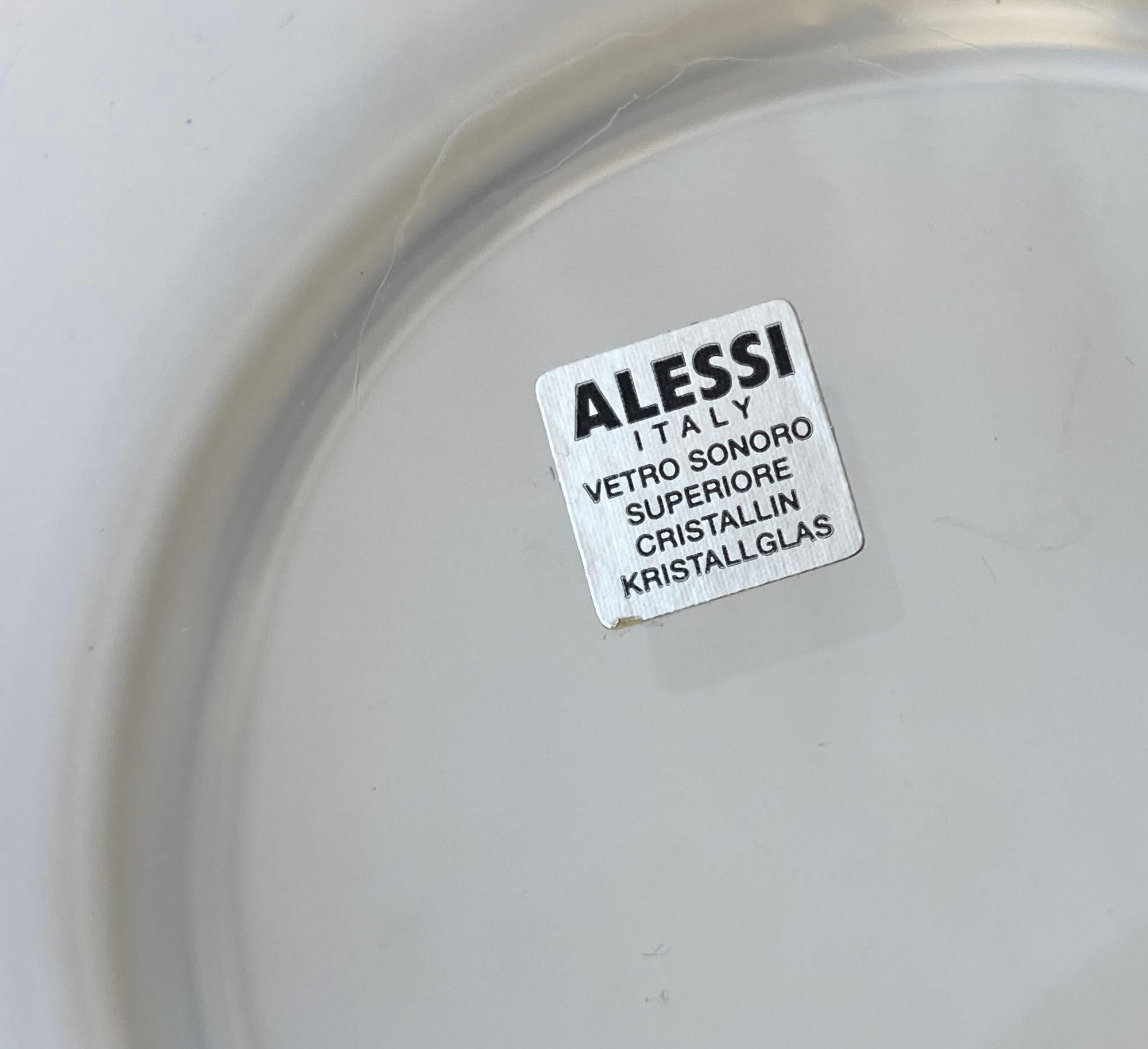 Alessi Big Ovo, Biskuitgefäß aus Glas, entworfen von Joanna Lyle, Italien, Vintage (Italienisch) im Angebot