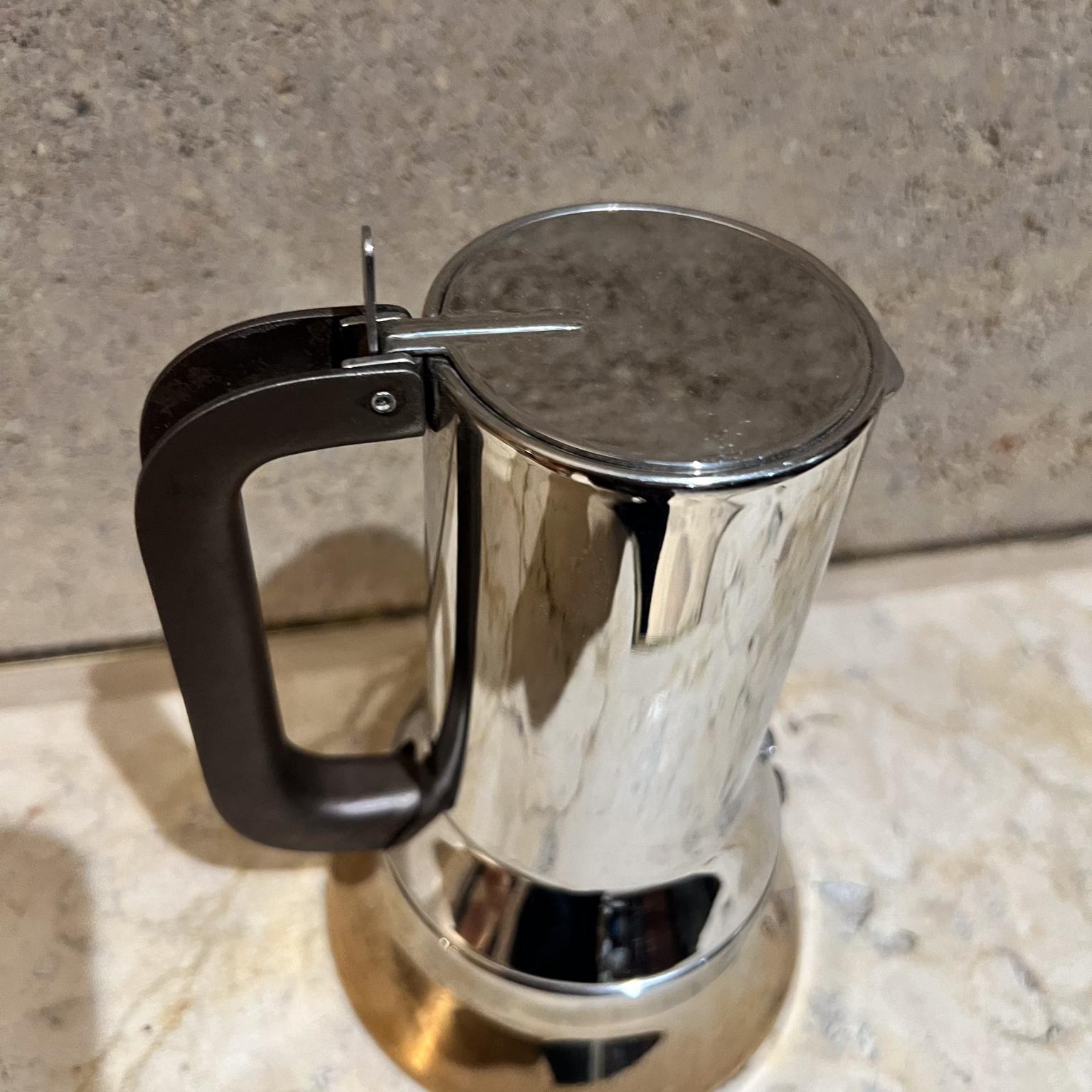 20th Century Vintage Alessi Espresso Coffee Maker Richard Sapper Italy For Sale