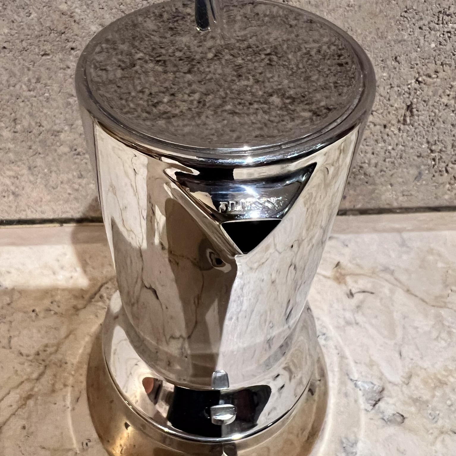 Stainless Steel Vintage Alessi Espresso Coffee Maker Richard Sapper Italy For Sale