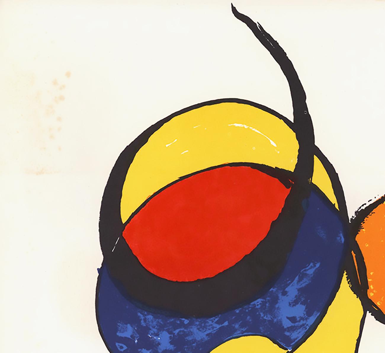 Mid-Century Modern Vintage Alexander Calder Lithograph
