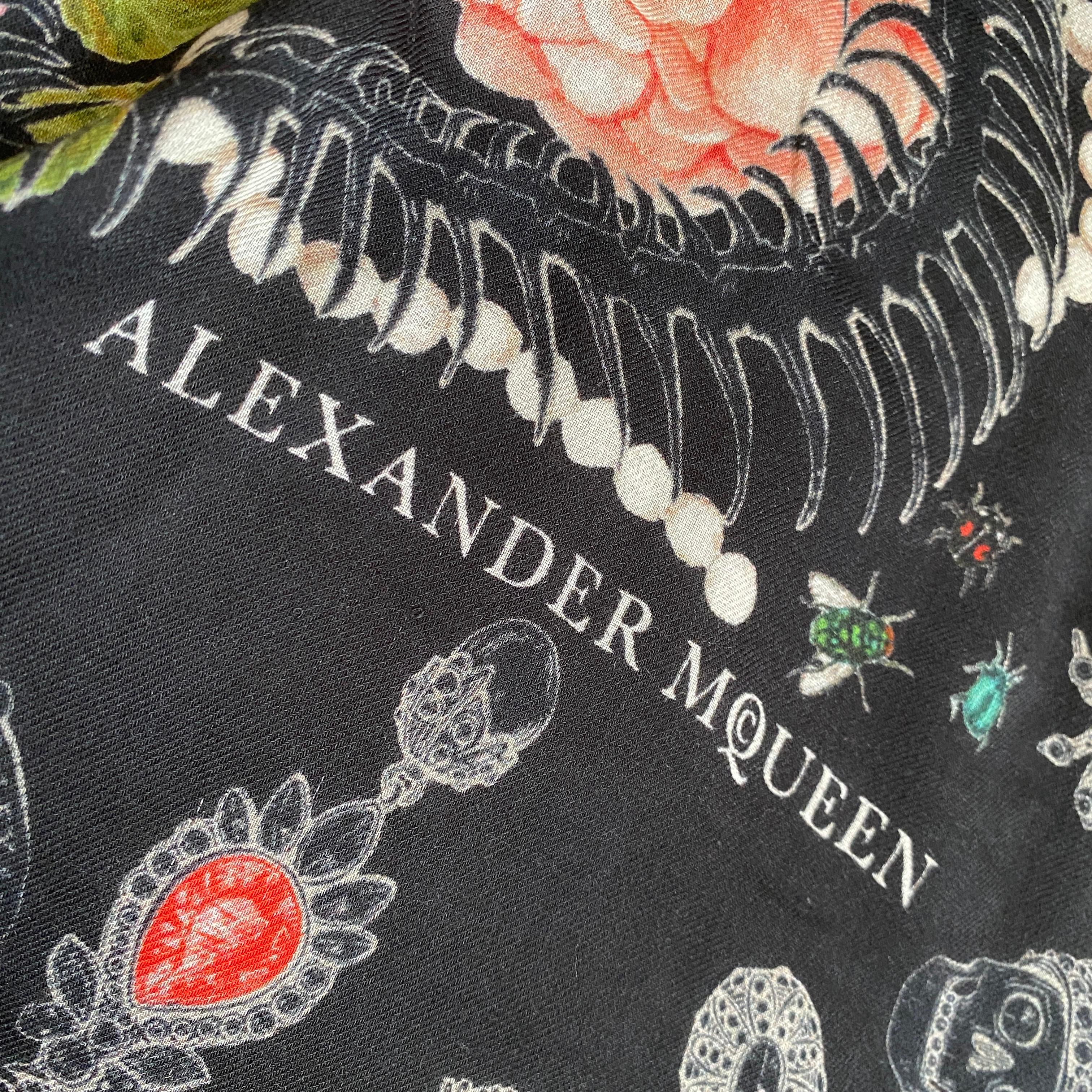 Vintage Alexander McQueen Scarf, made in Italy 11