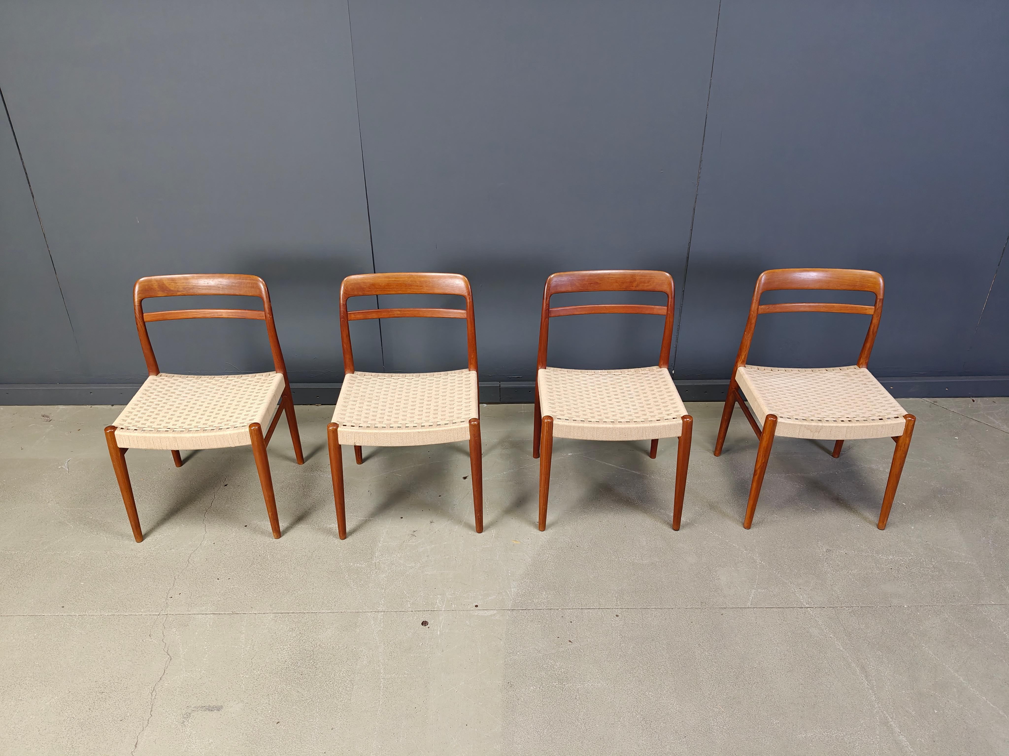 Vintage Alf Aarseth Chairs – Model 145, 1960s - set of 4 For Sale 4