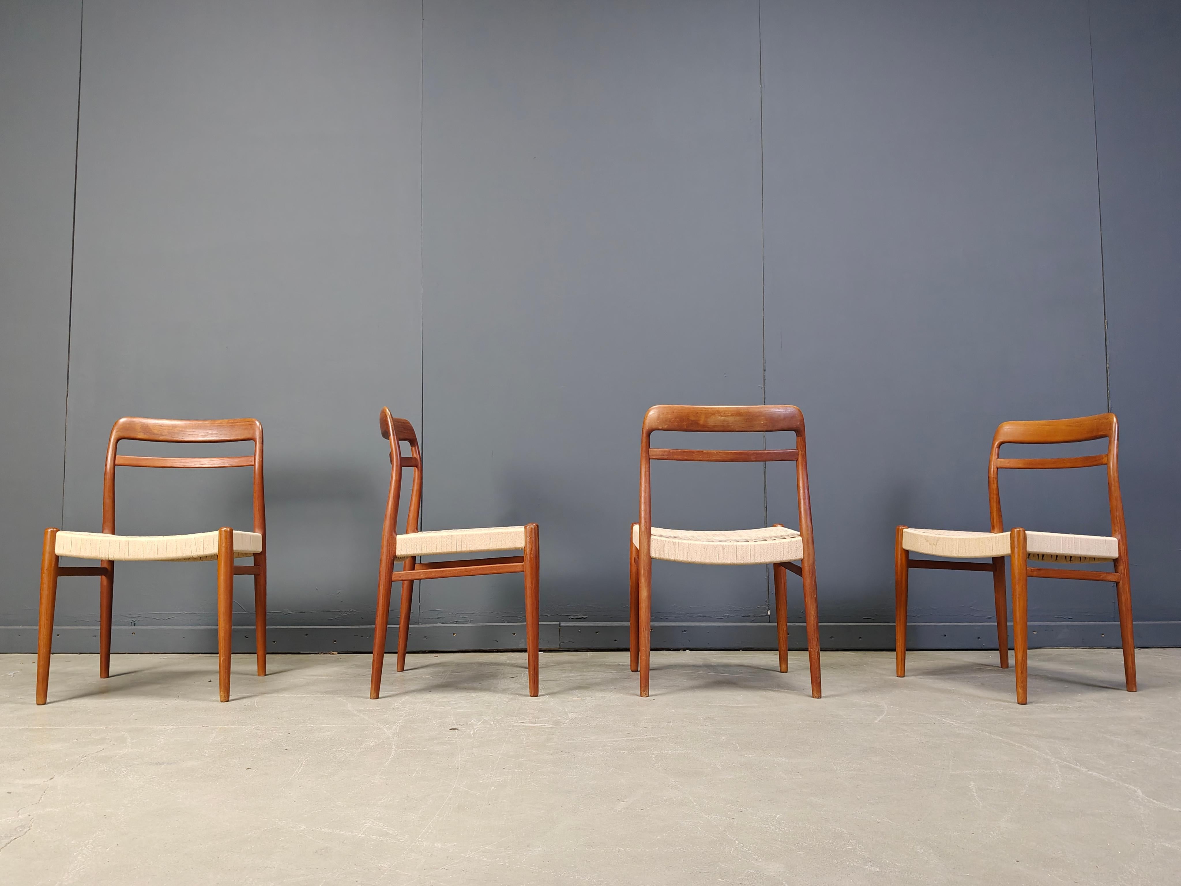 Mid-20th Century Vintage Alf Aarseth Chairs – Model 145, 1960s - set of 4 For Sale