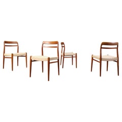 Sedie Alf Aarseth d'epoca - Modello 145, anni '60 - set di 4 pezzi