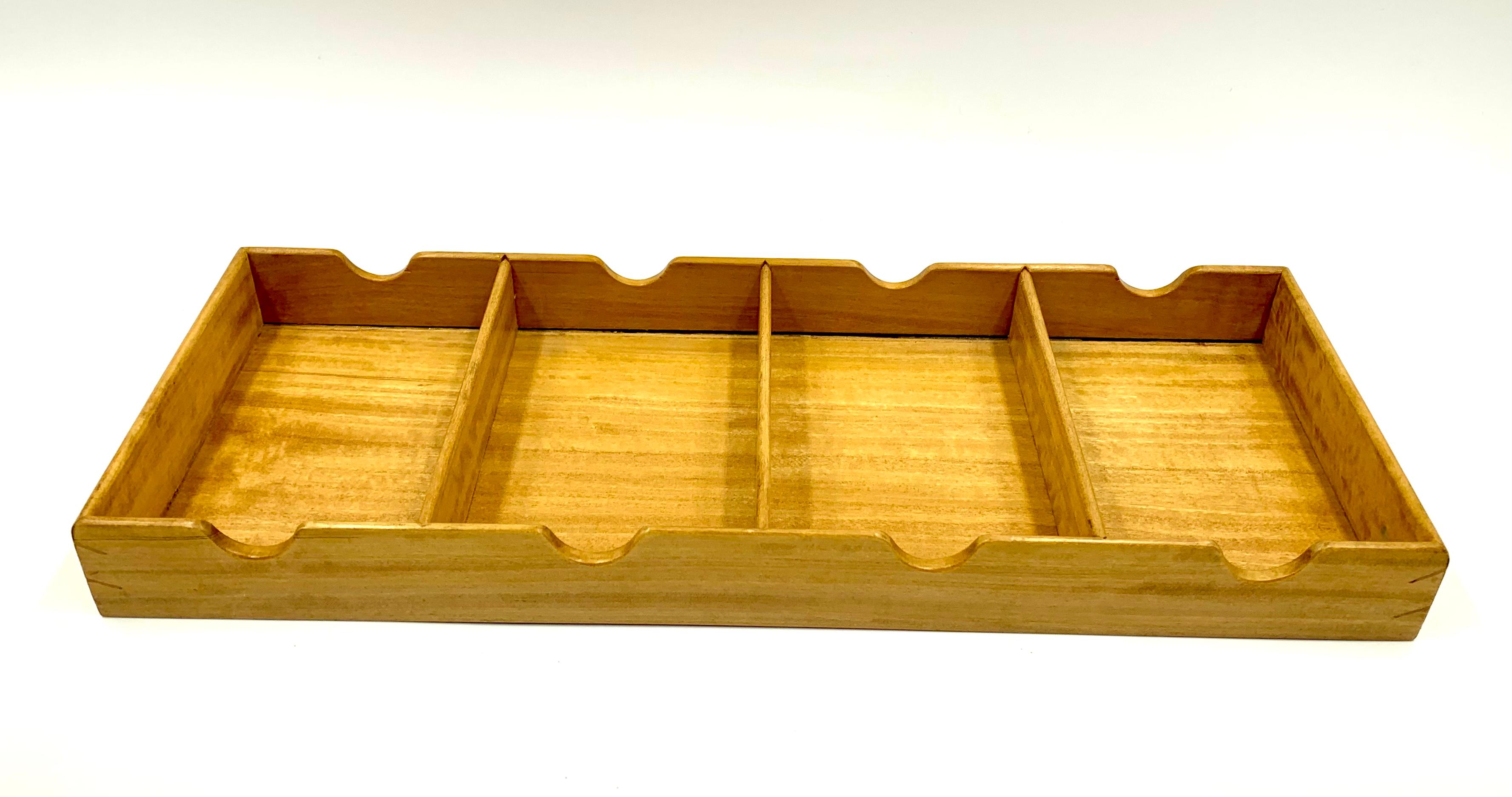 Estate Alfred Dunhill París Caja de juego de puente de madera exótica de Coromandel en Bueno estado para la venta en New York, NY