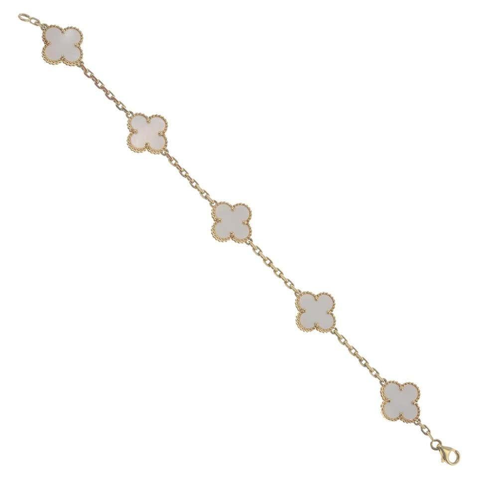 Vintage Alhambra Bracelet by Van Cleef and Arpels at 1stDibs van