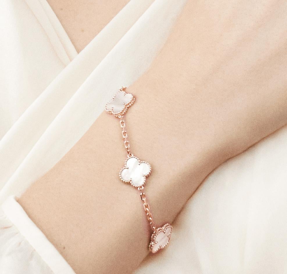 van cleef rose quartz