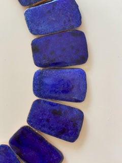 Vintage Alice Lund Ceramic Necklace Made in Denmark