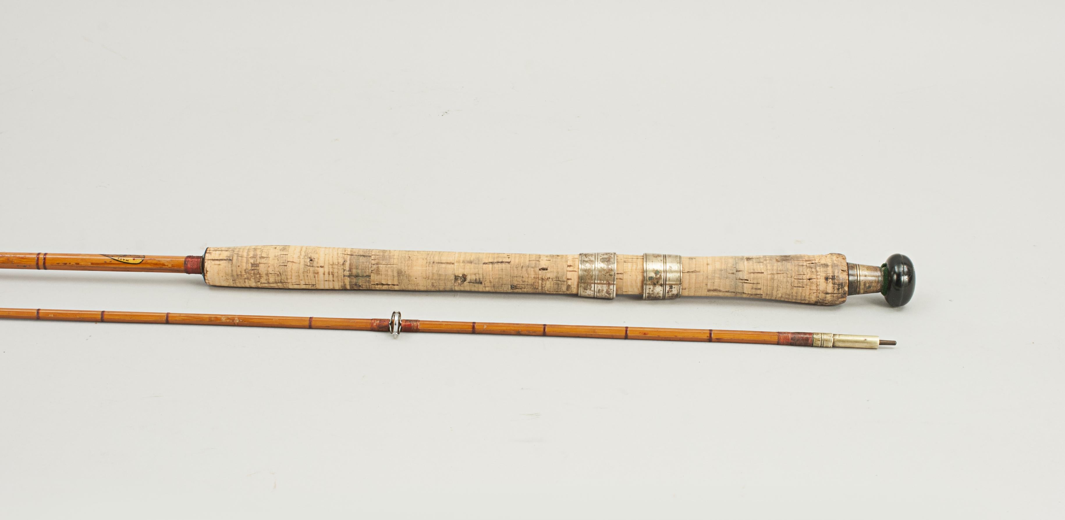 Allcock Fly Fishing Rod, Vintage im Zustand „Gut“ im Angebot in Oxfordshire, GB