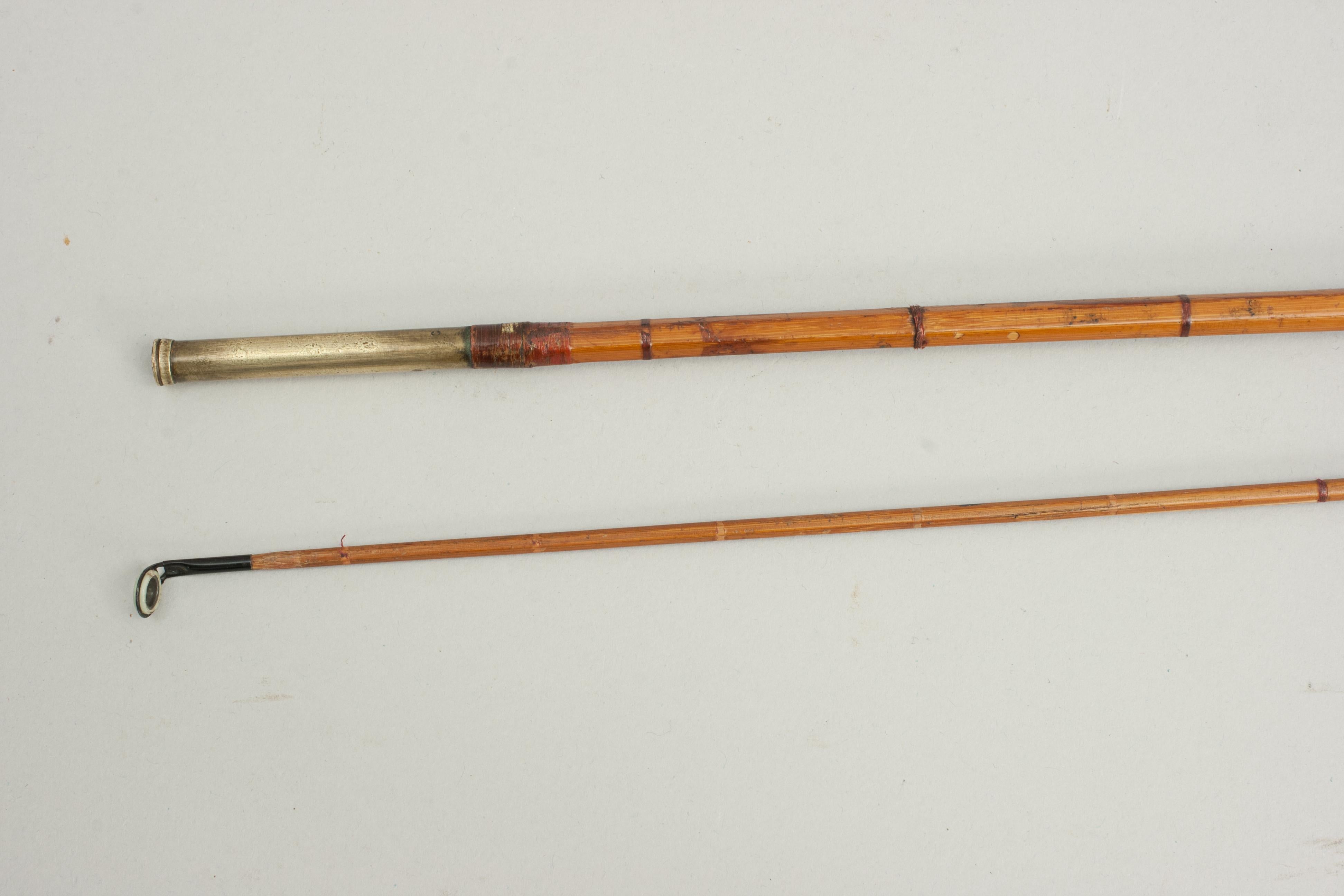 Bamboo Vintage Allcock Fly Fishing Rod For Sale