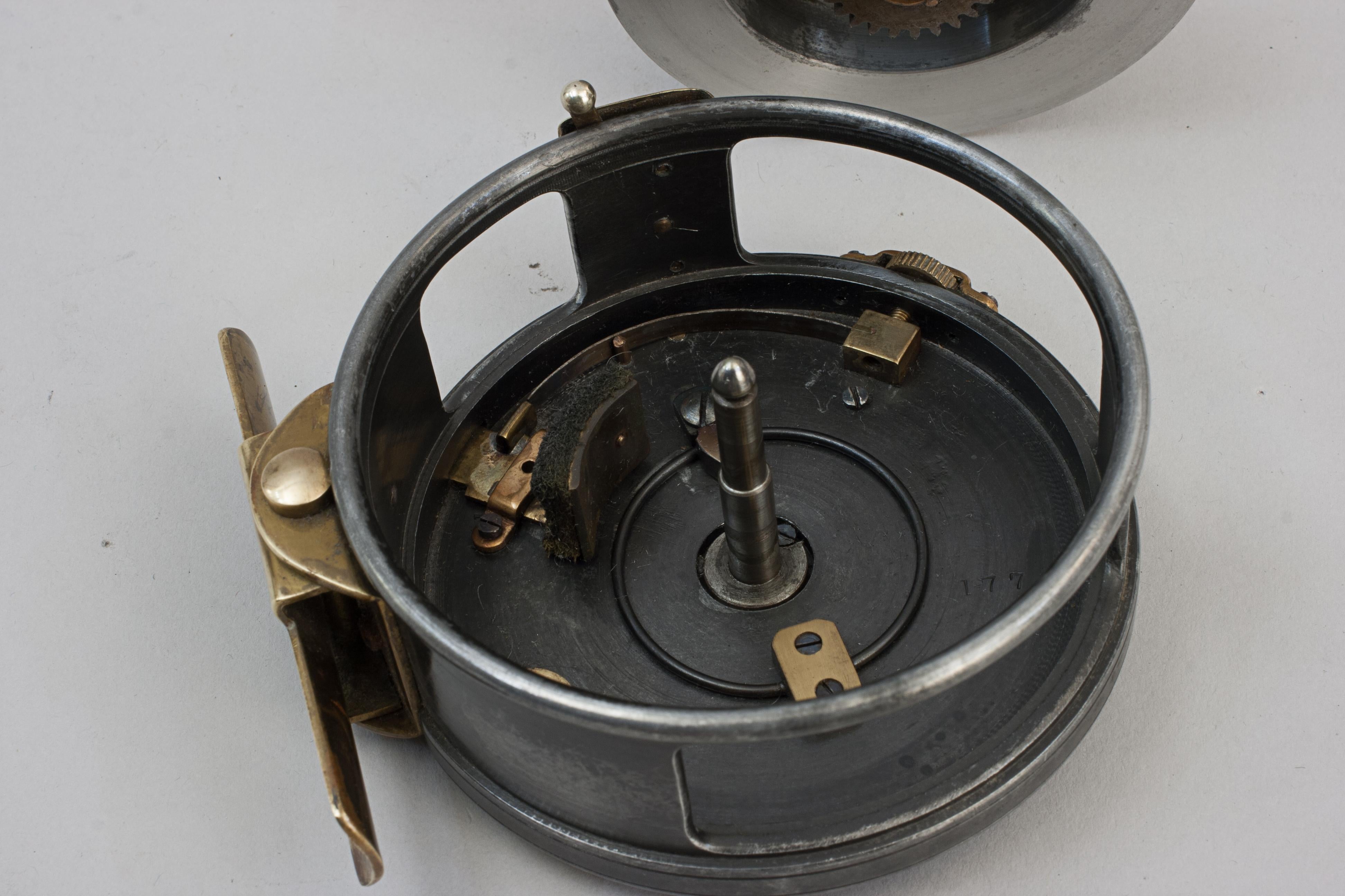Vintage Alloy Casting Reel, Wallace Watson Patent For Sale 4
