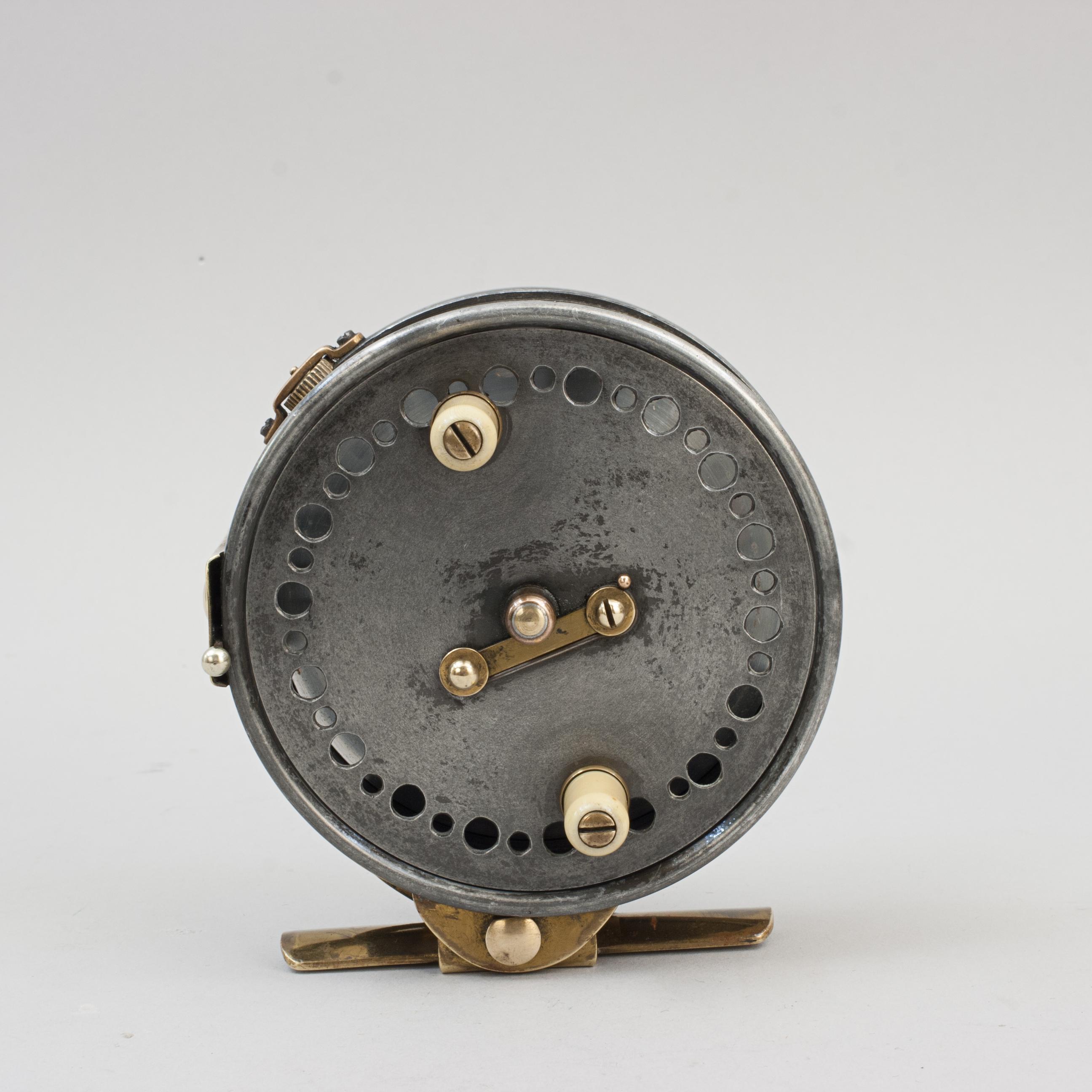 Vintage Alloy Casting Reel, Wallace Watson Patent For Sale 6
