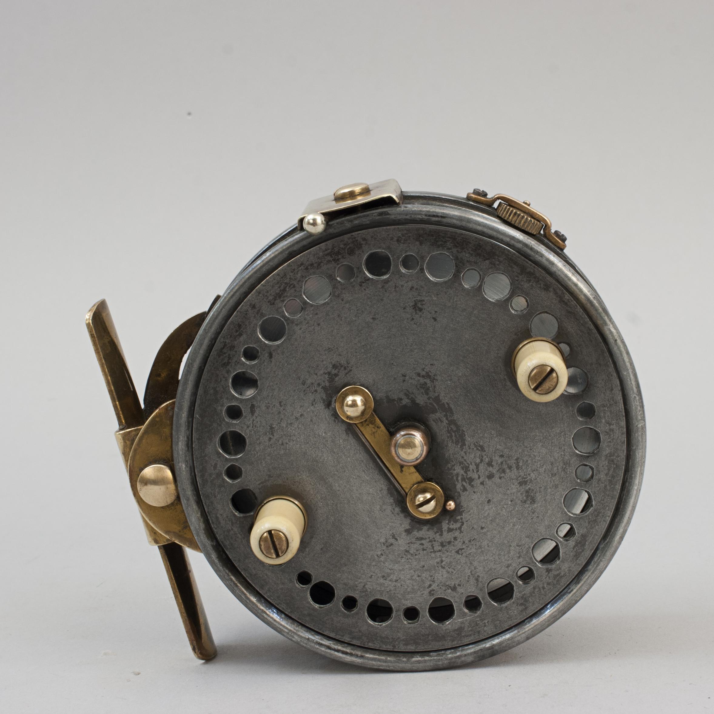 Vintage Alloy Casting Reel, Wallace Watson Patent For Sale 1