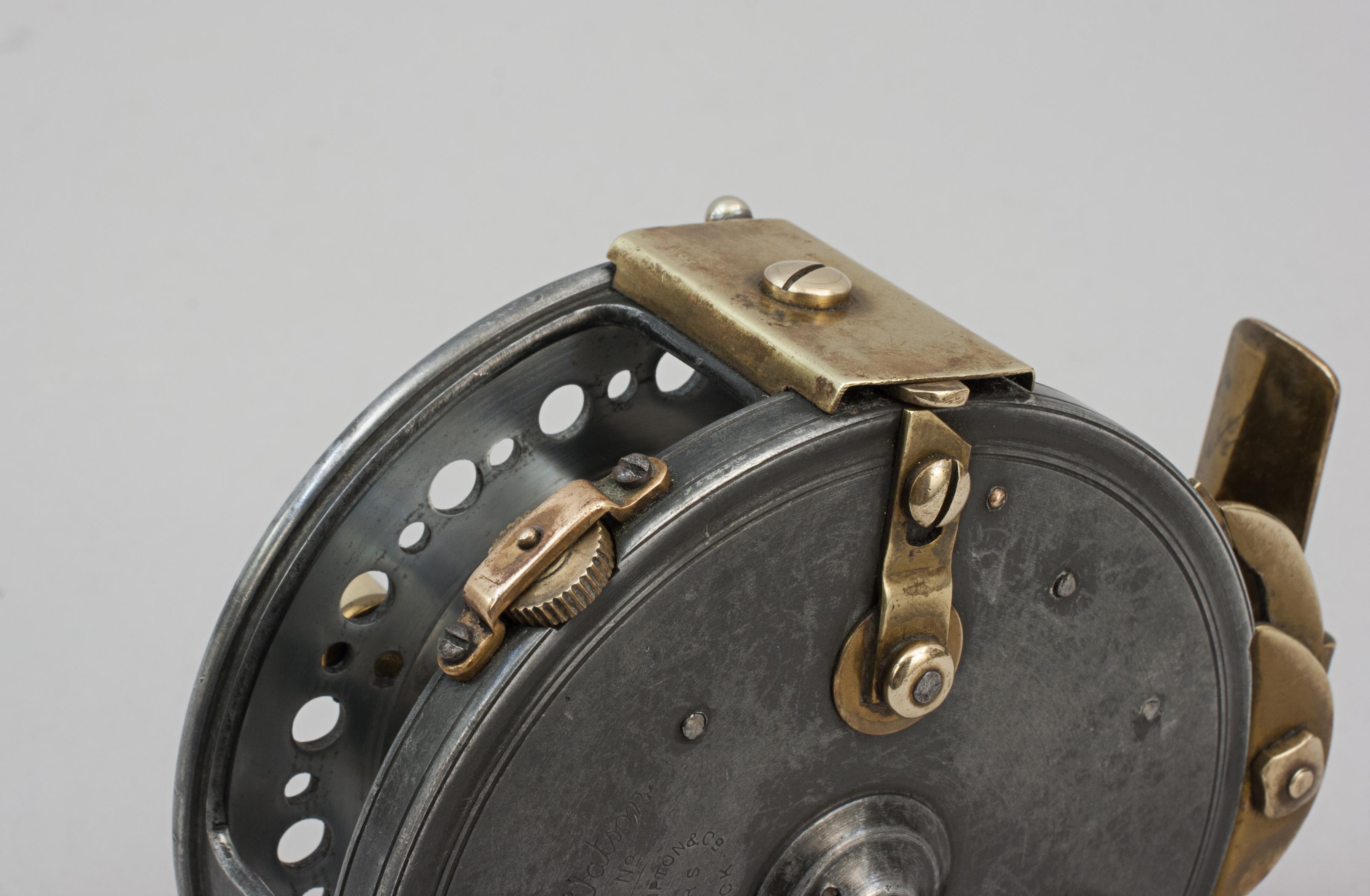 Vintage Alloy Casting Reel, Wallace Watson Patent For Sale 2