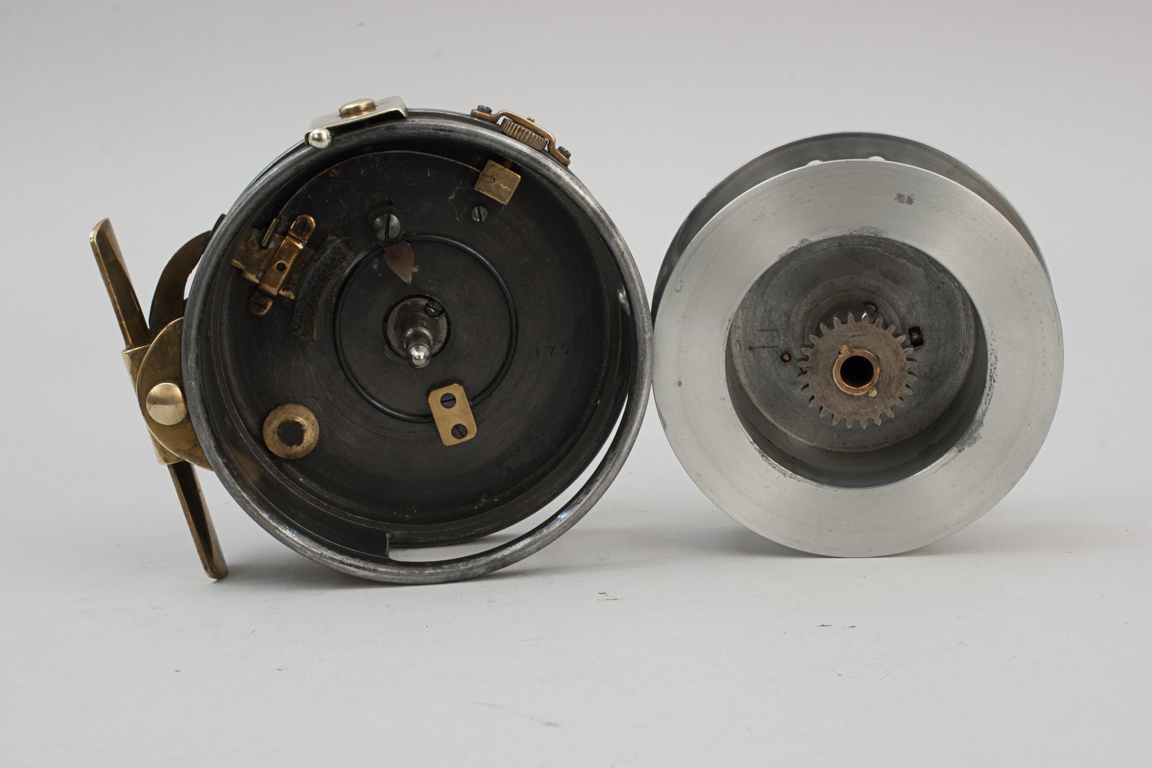 Vintage Alloy Casting Reel, Wallace Watson Patent For Sale 3
