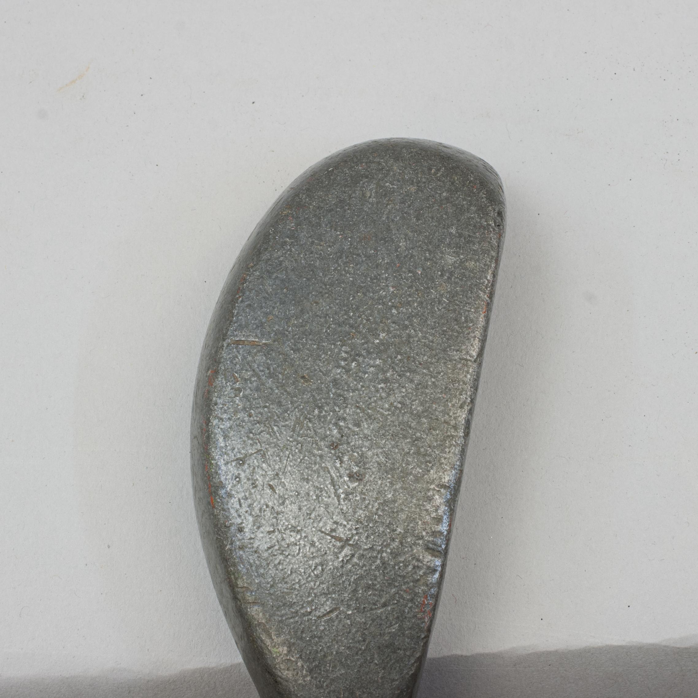 Vintage Alloy, Huntly Putter With Groove Handle For Sale 3