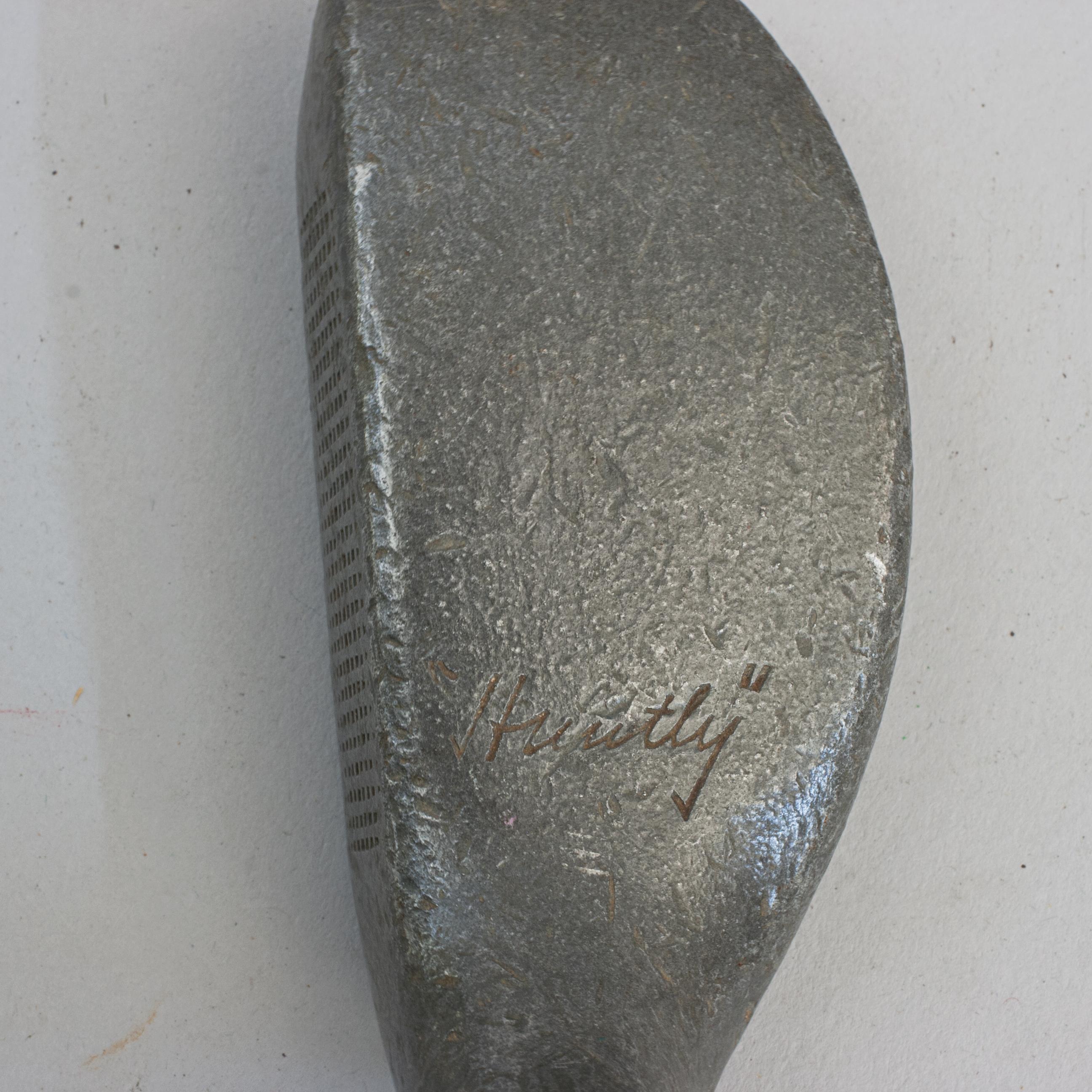 Vintage Alloy, Huntly Putter With Groove Handle For Sale 4