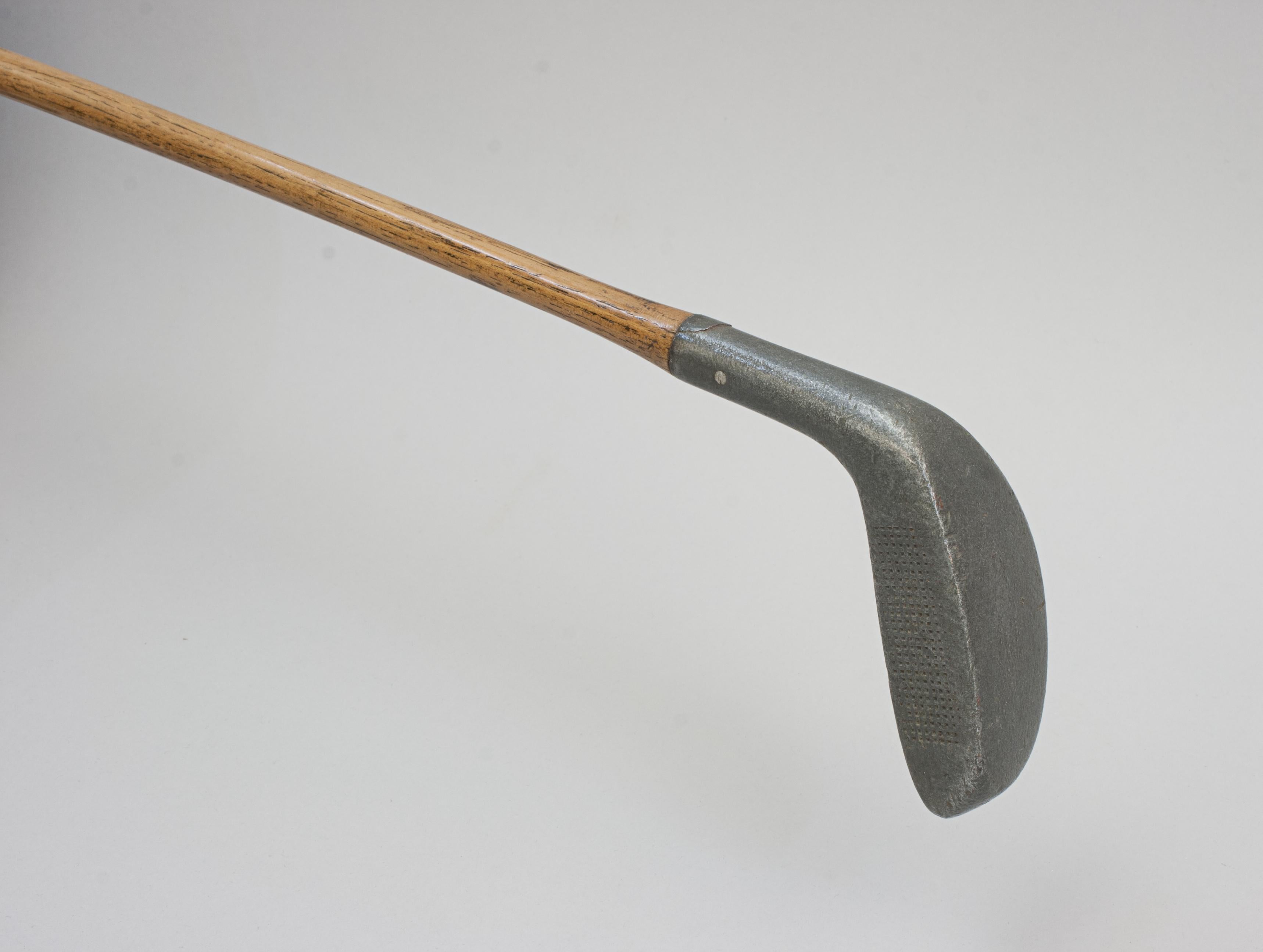 Aluminum Vintage Alloy, Huntly Putter With Groove Handle For Sale