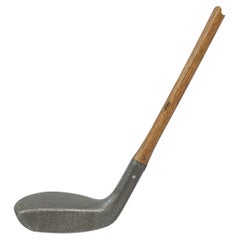 Antique Alloy, Huntly Putter With Groove Handle