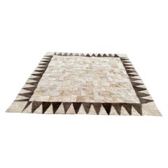 Vintage Alpaca Patchwork Rug