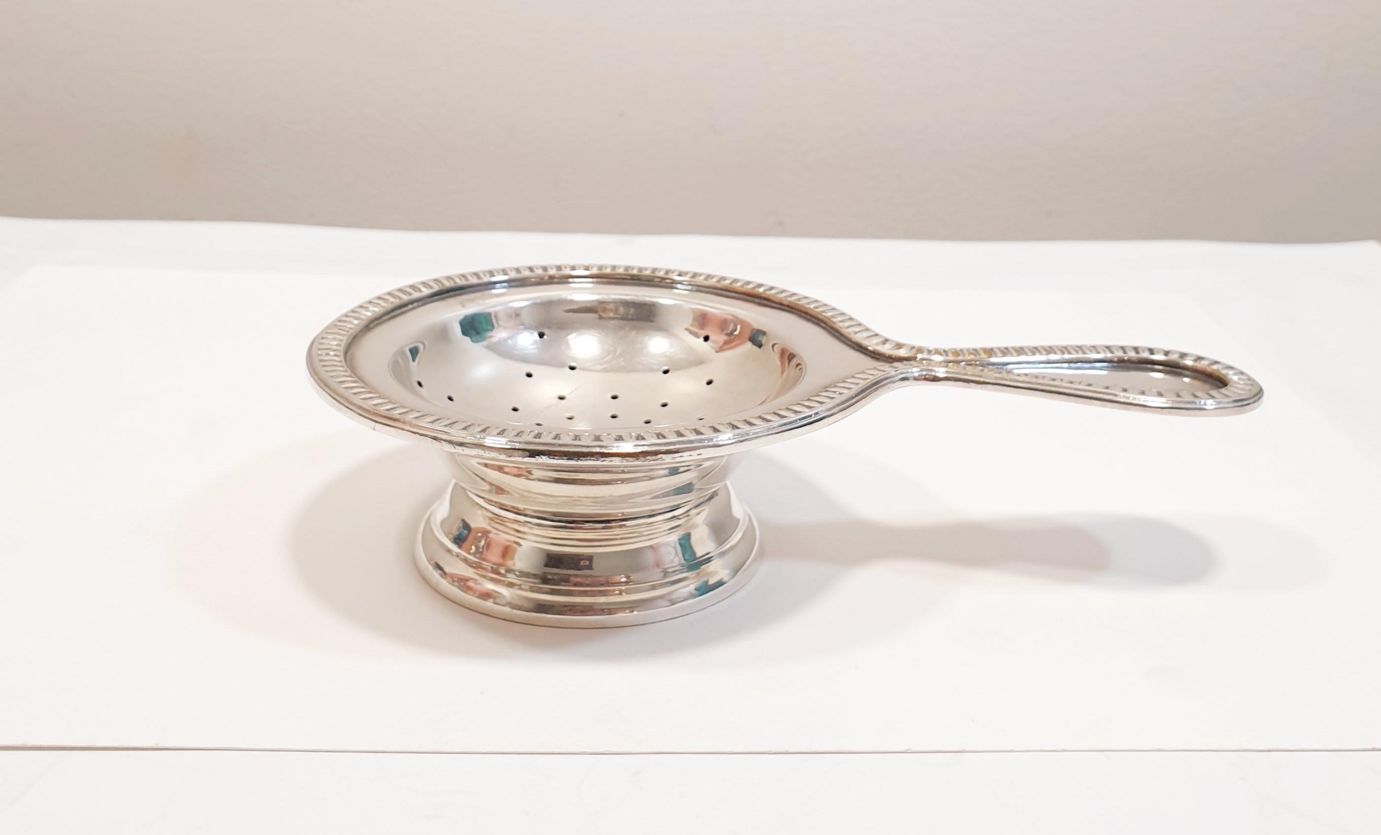 Set da caffè e da tè d'epoca in alpaca in argento di  AlpPlat Elefante Spagna 1950 in vendita 5