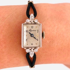 Vintage Alpina Watch 17 Jewels 14 Karat Gold 9.8grams