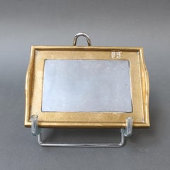 Vintage Aluminium and Brass Tray by David Marshall (circa 1980s) - Small