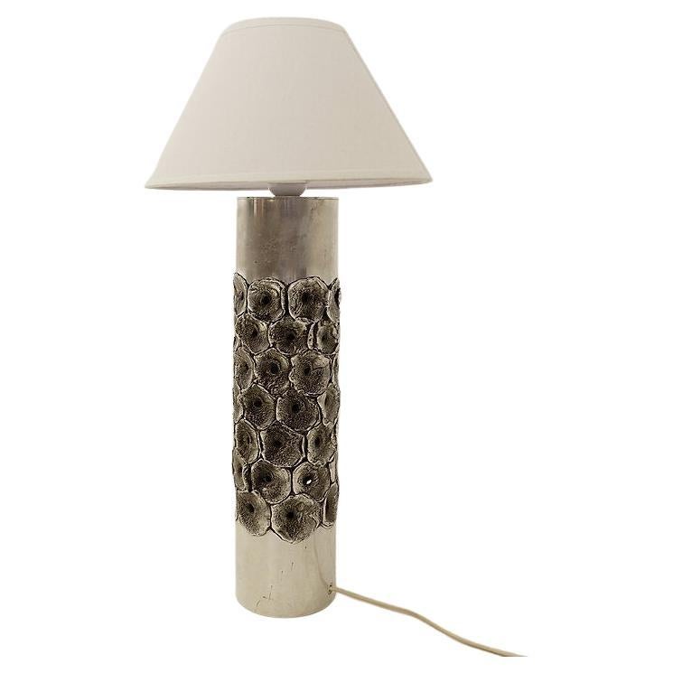 Vintage-Lampe aus Aluminium von Willy Luyckx für Aluclair, 1970er Jahre im Angebot