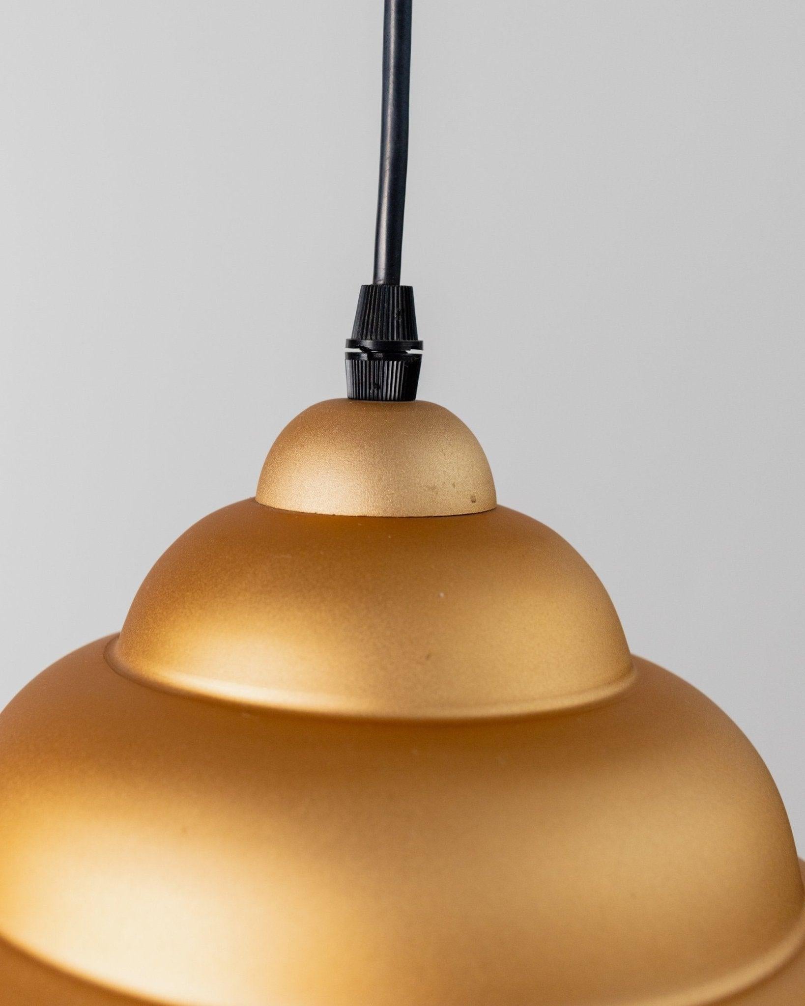 Lámpara de techo vintage de aluminio estilo Memphis postmoderno, años 80 Posmoderno en venta