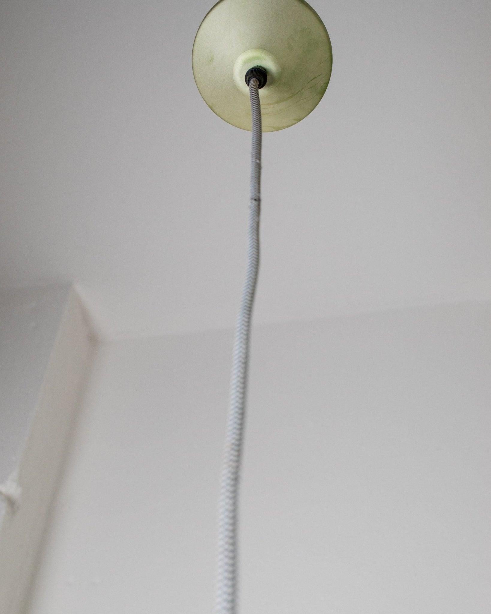 Lampada da soffitto in alluminio vintage in stile postmoderno di Memphis, anni '80 in vendita 2