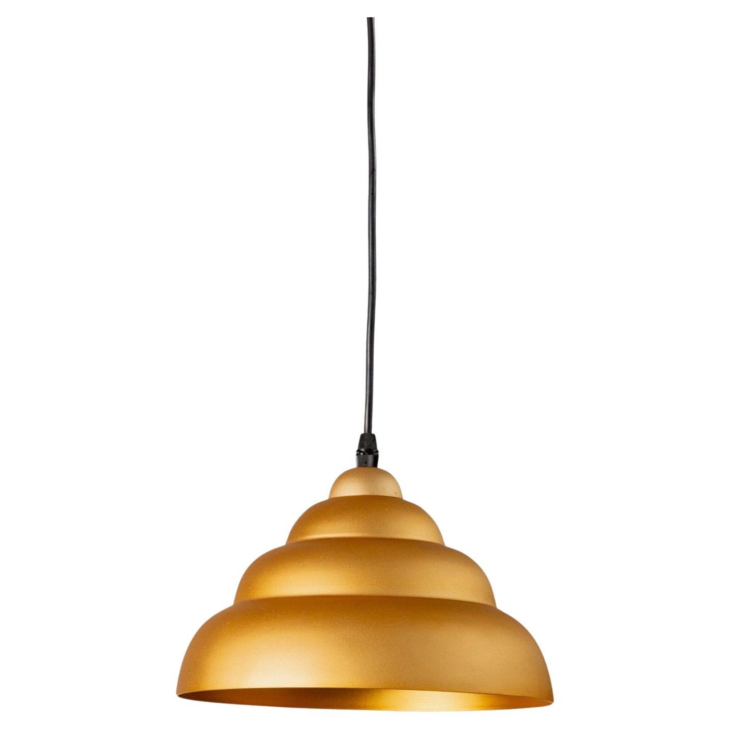 Lampada da soffitto in alluminio vintage in stile postmoderno di Memphis, anni
80