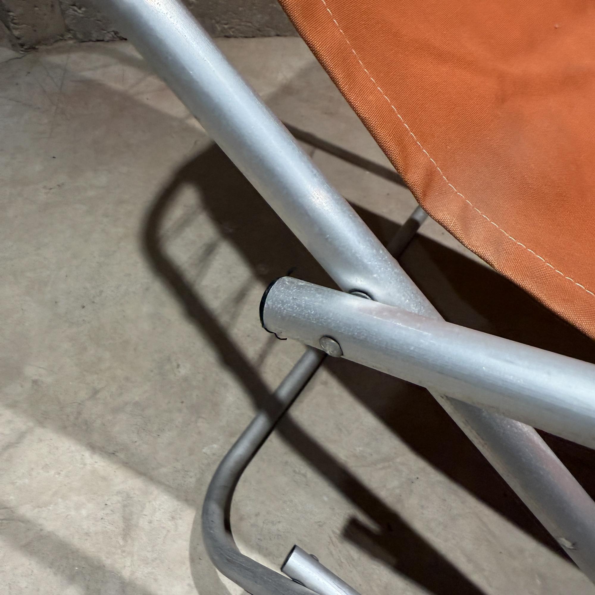 Sedia da salotto pieghevole in alluminio Foldes - dondolo di Takeshi Nii in vendita 4