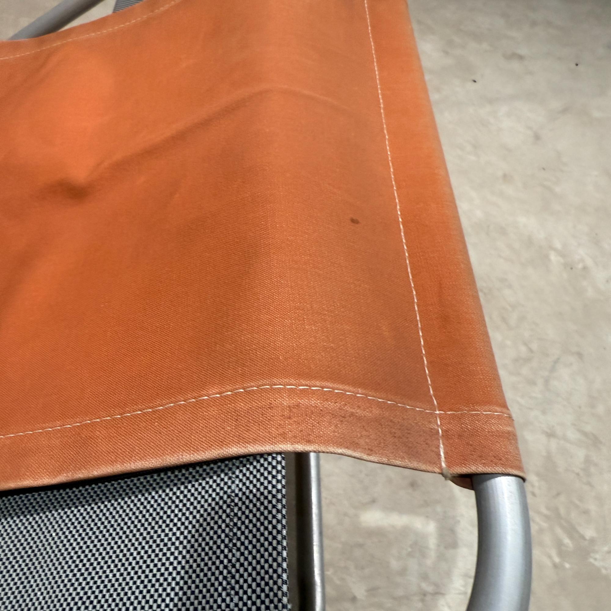 Sedia da salotto pieghevole in alluminio Foldes - dondolo di Takeshi Nii in vendita 6
