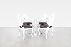 Vintage Aluminum "Shell" Dining Set by Brown Jordan