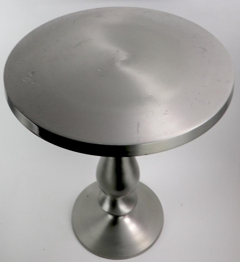Vintage Aluminum Side Table 4