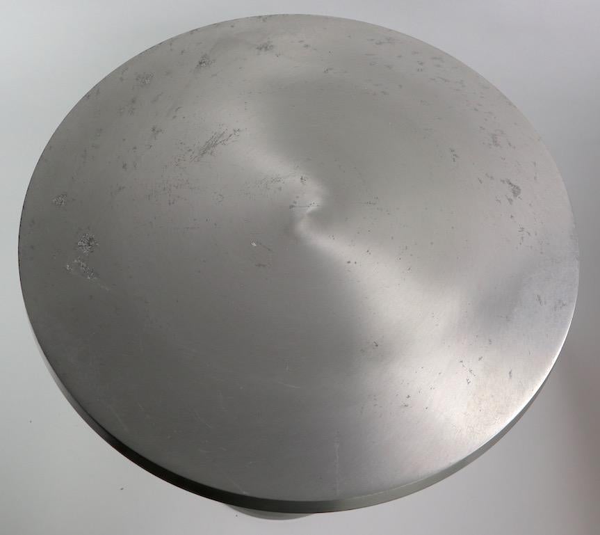 Vintage Aluminum Side Table 5