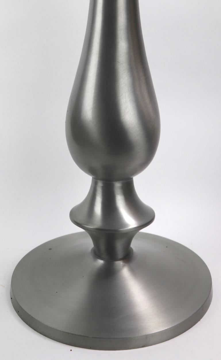 American Vintage Aluminum Side Table
