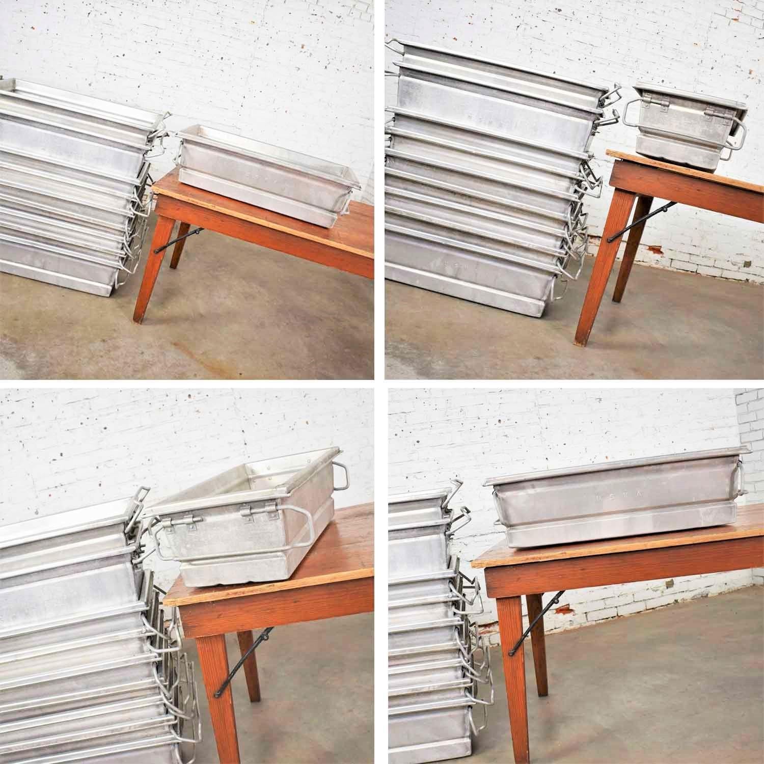 Vintage Aluminum Troughs Planters Sinks Containers Vessels 8 Sold Separately 4