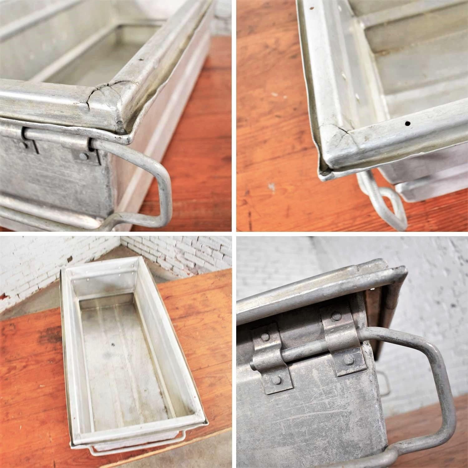 Vintage Aluminum Troughs Planters Sinks Containers Vessels 8 Sold Separately 5