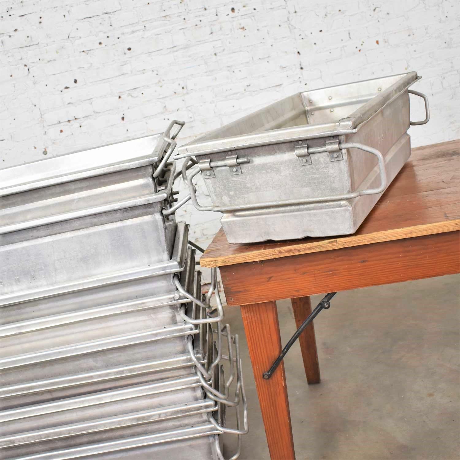 Vintage Aluminum Troughs Planters Sinks Containers Vessels 8 Sold Separately 1