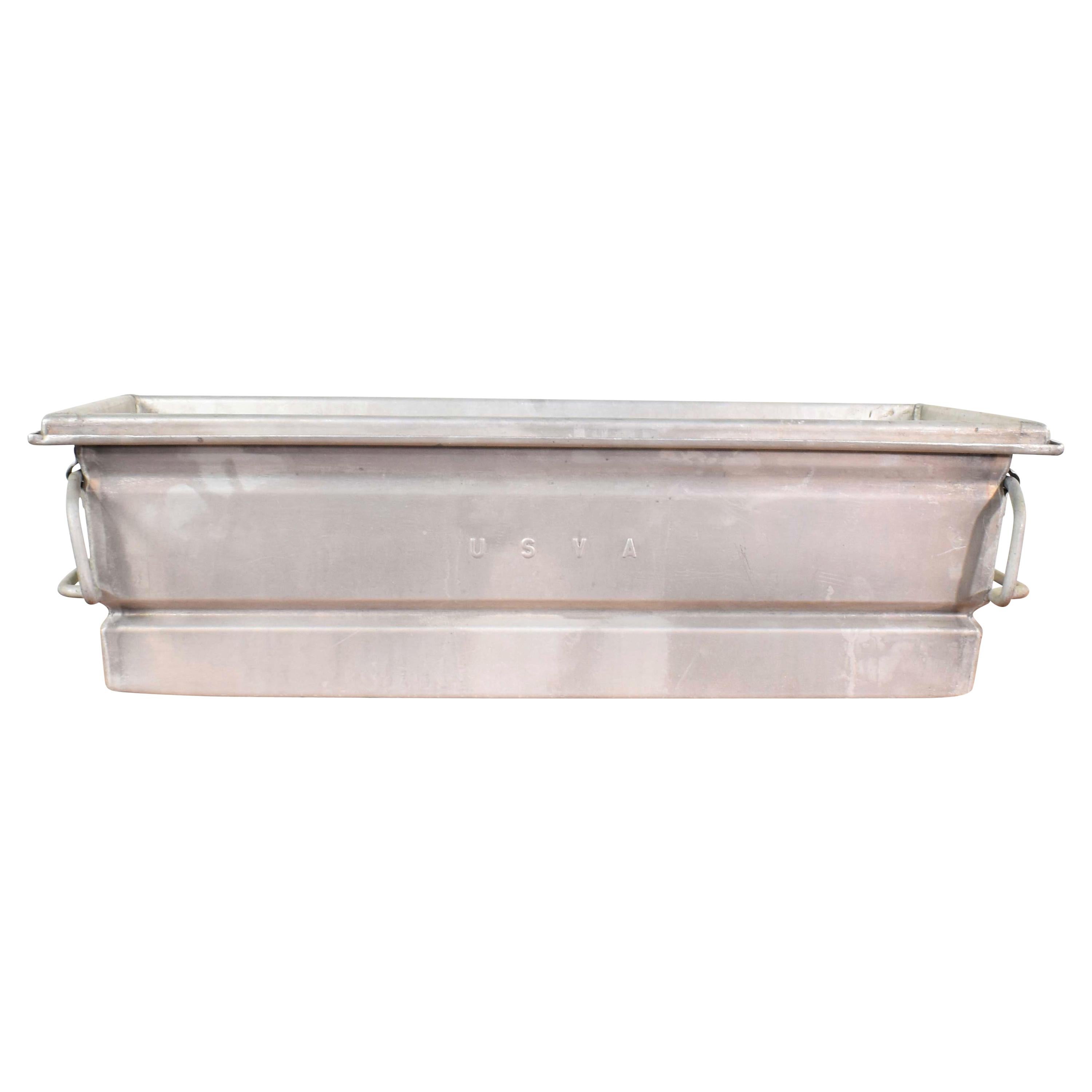 Vintage Aluminum Troughs Planters Sinks Containers Vessels 8 Sold Separately