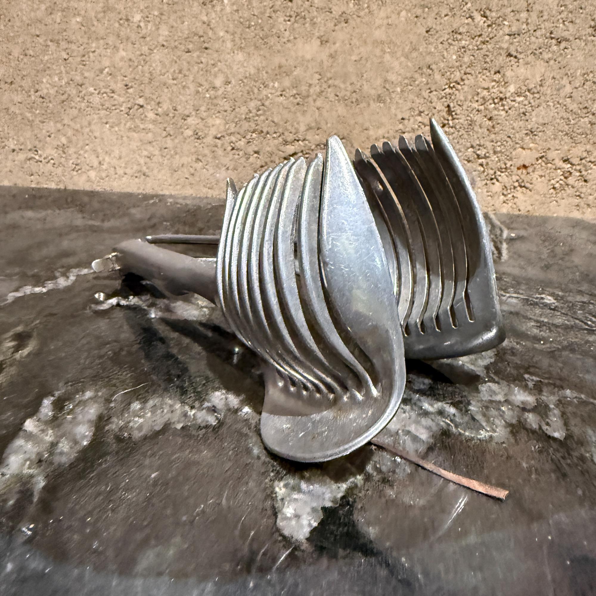 Vintage Aluminium Gemüseschneider Airstreamer Mid-Century (Moderne der Mitte des Jahrhunderts) im Angebot