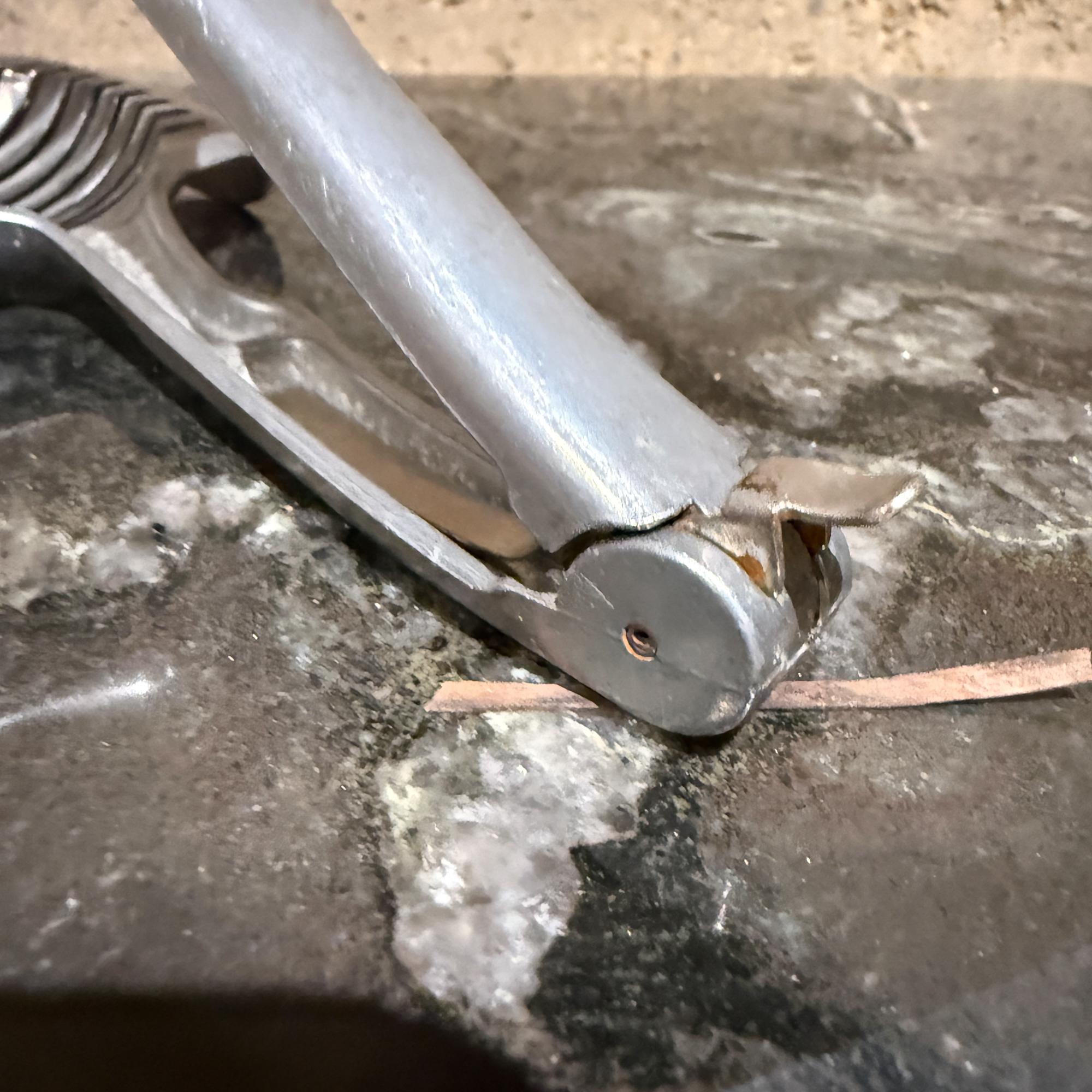 Vintage Aluminium Gemüseschneider Airstreamer Mid-Century im Angebot 3