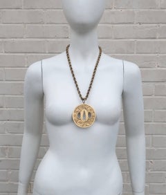 Vintage Alva Museum Replicas Japanese Medallion Necklace