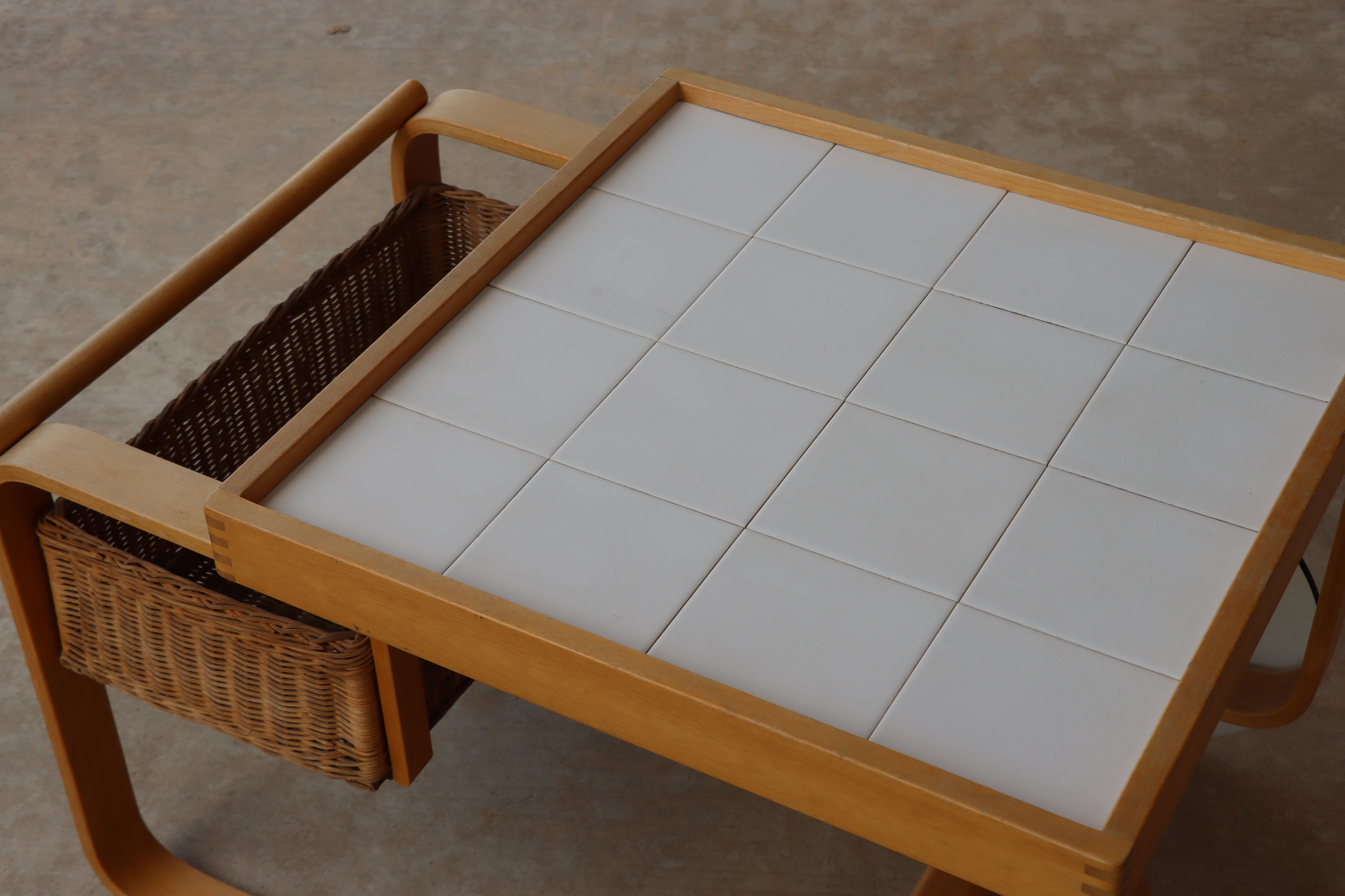 Finnish Vintage Alvar Aalto ‘Tea Trolley’ Cart 900, Artek Finland, 1960s For Sale