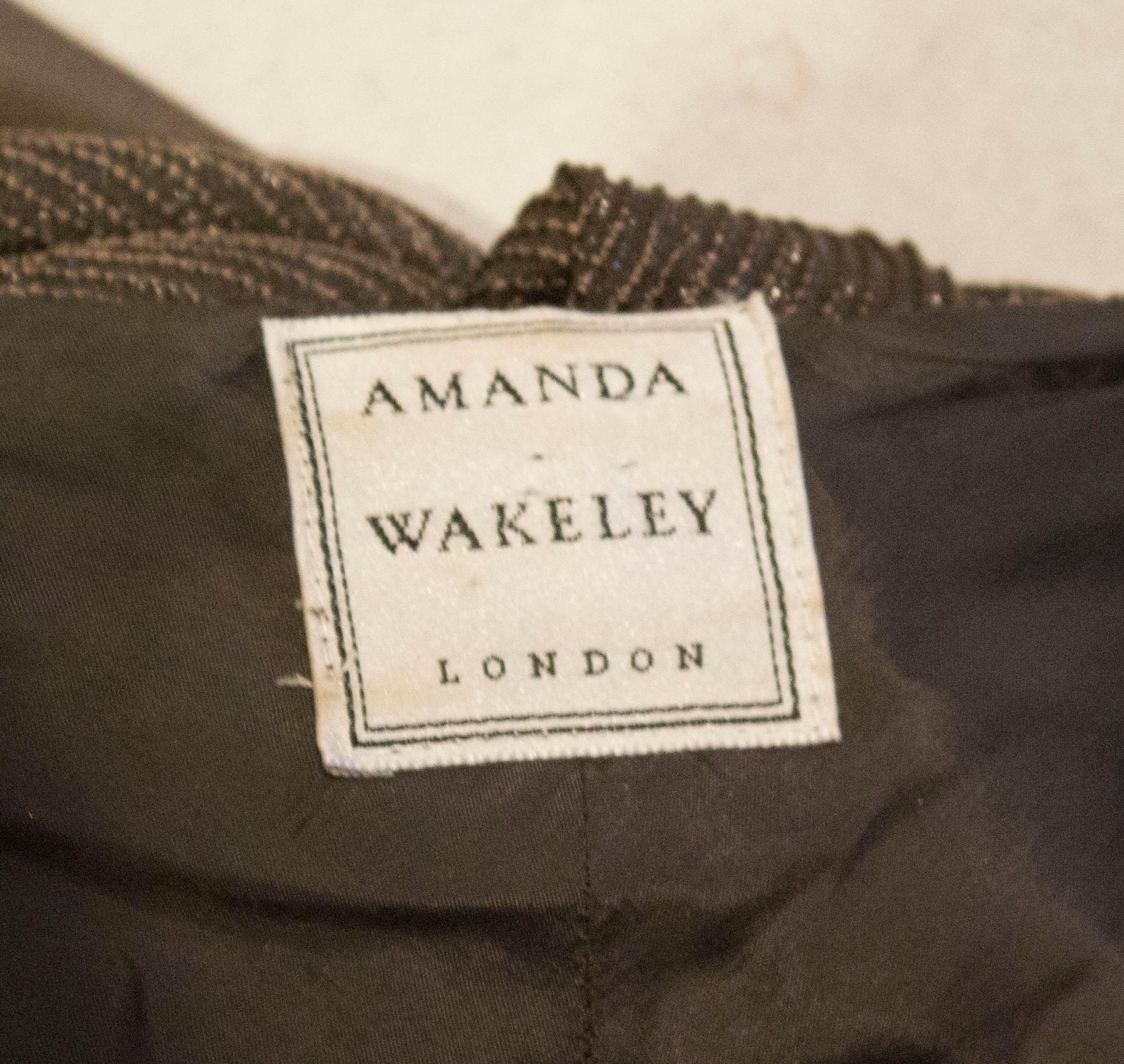 Vintage Amanda Wakeley Evening Gown In Good Condition For Sale In London, GB