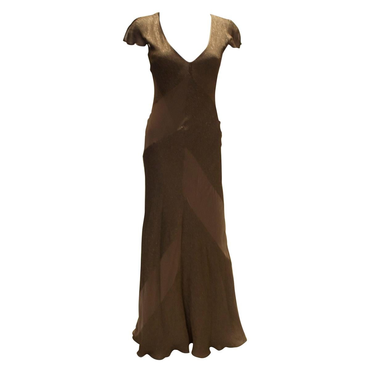 Vintage Amanda Wakeley Evening Gown For Sale
