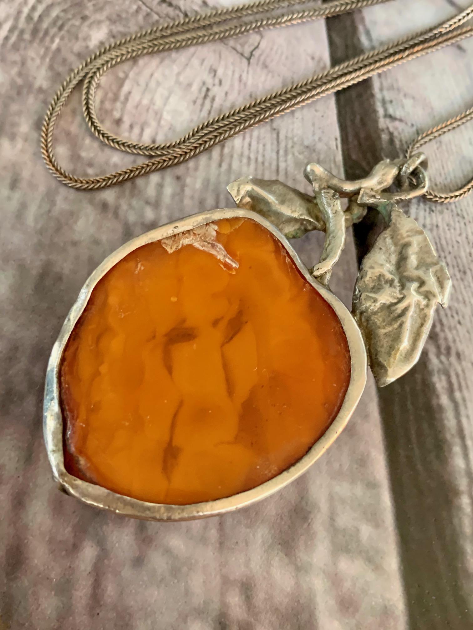 sterling silver amber jewelry